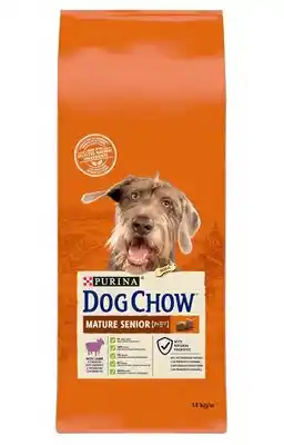 Dog Chow Purina Senior, jagnięcina - 14 kg