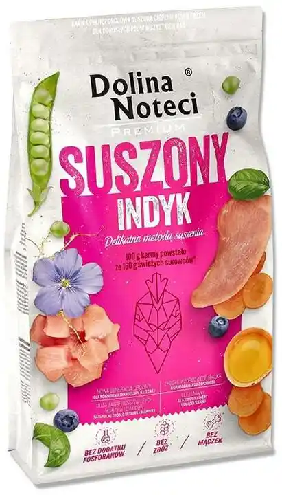 Dolina Noteci Premium Indyk- karma suszona dla psa 9kg