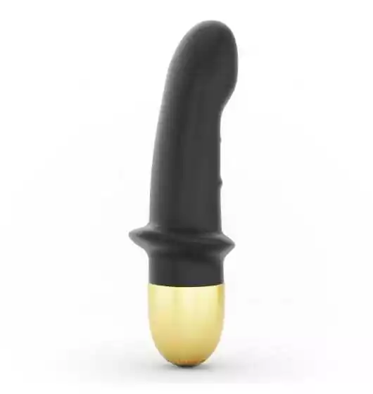 Dorcel Mini Lover 2.0 - ładowalny wibrator punktu G (czarno-złoty)