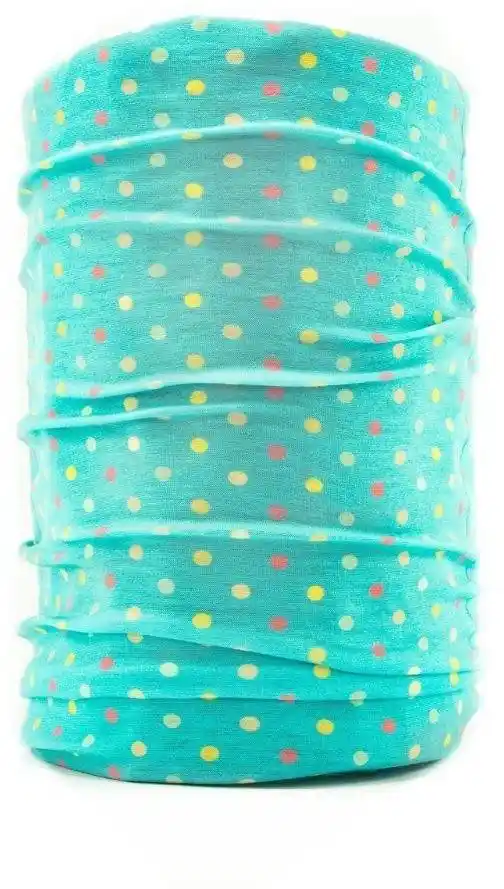 Dr. Bacty Bandana sportowa tuba polka dots mint