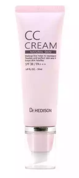 Dr.Hedison Krem CC SPF 38PA z niacynamidem 50ml