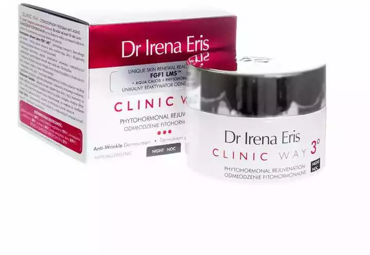 Dr Irena Eris Clinic Way 3 Dermokrem Kompleksowo odbudowujący na noc 50ml