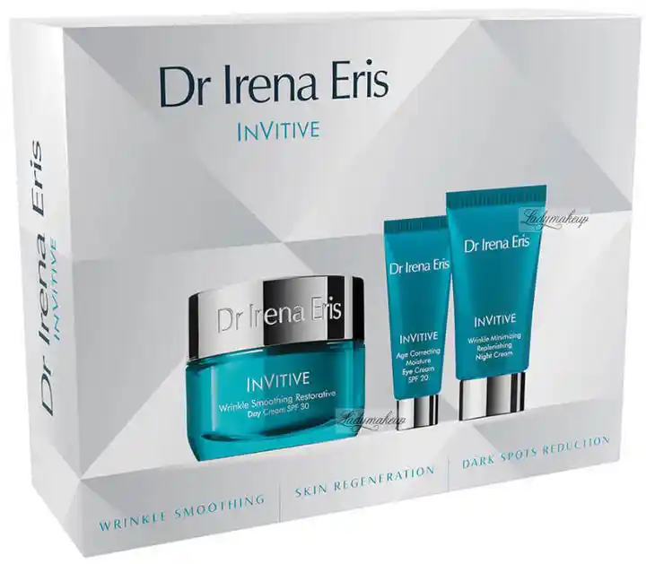 Dr Irena Eris InVitive Set ZESTAW Krem na dzień 50 ml + Krem na noc 30 ml + Krem pod oczy 11 ml