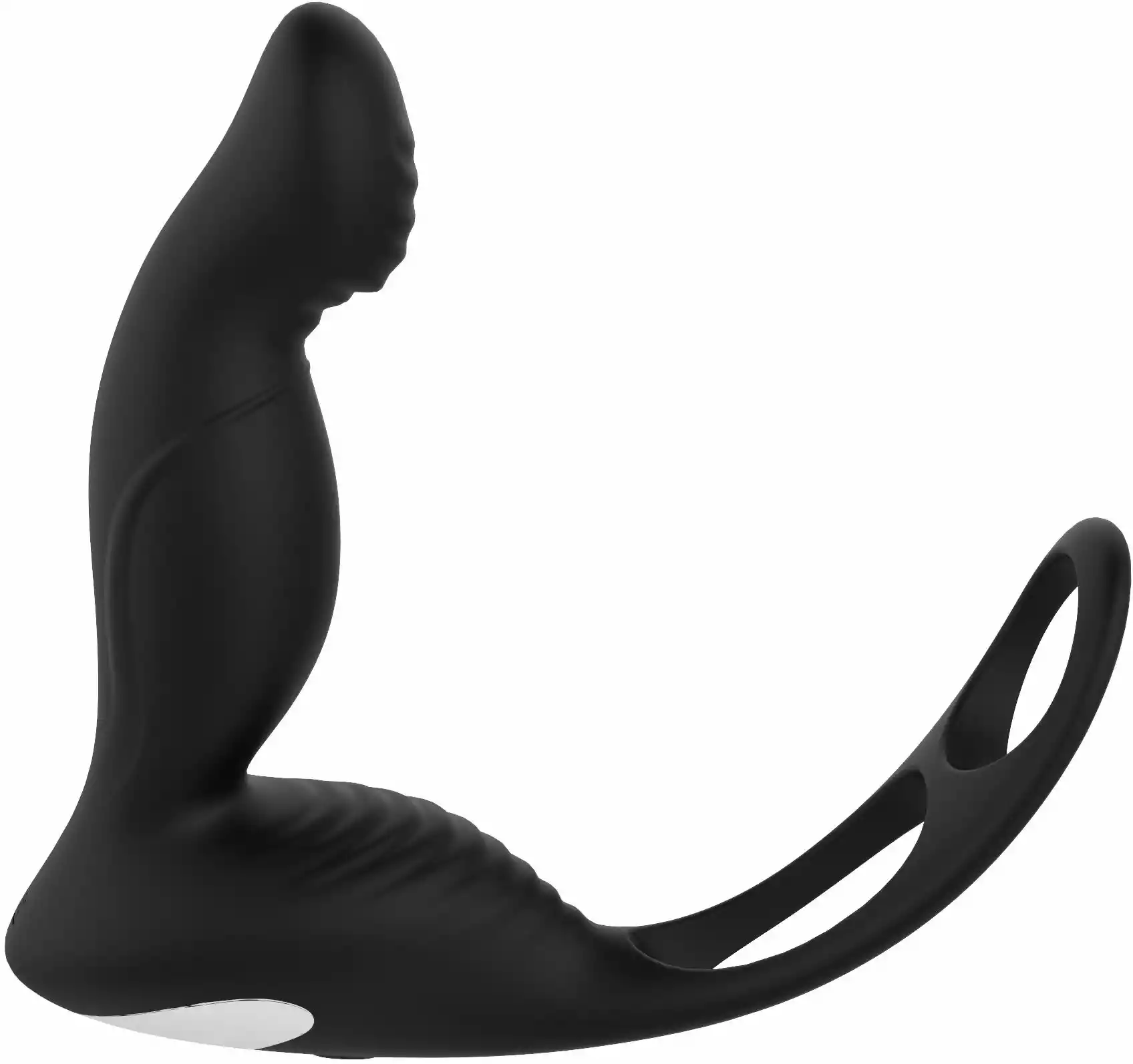 Dream Toys Dream Toys P Pleaser - Wibrujący masażer prostaty z pierścieniem erekcyjnym