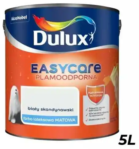 Dulux Easycare Biały Skandynawski 5L