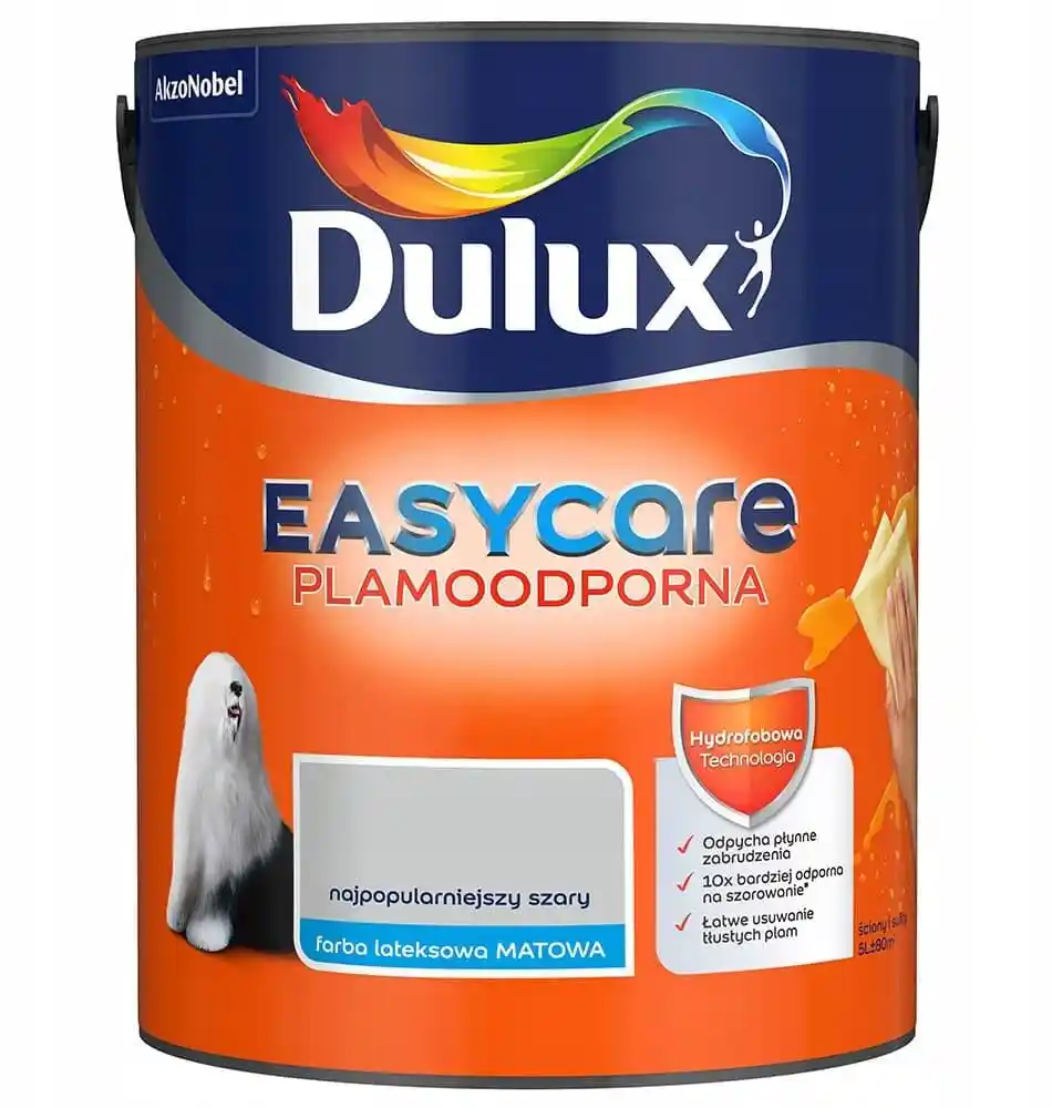 Dulux Easycare Najpopularniejszy Szary 5L