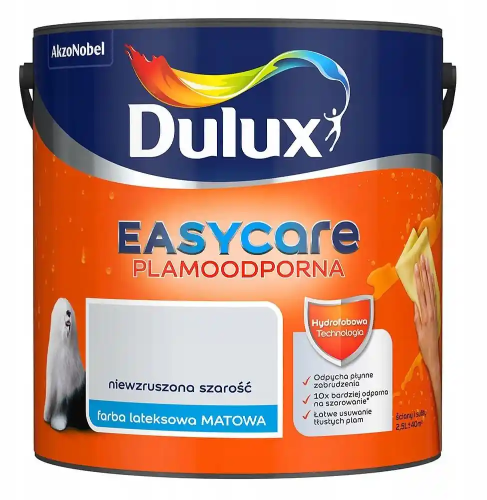 Dulux Easycare Niewzruszona Szarość 2,5L