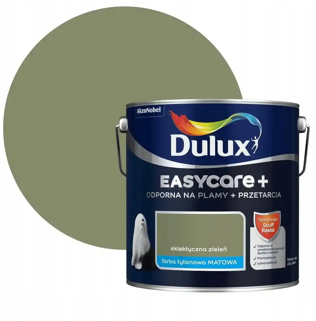 Dulux Easycare Plus Eklektyczna Zieleń 2,5L