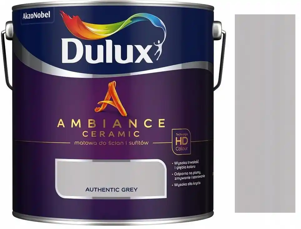 Dulux Farba Ambiance Ceramic Authentic Grey 2,5L