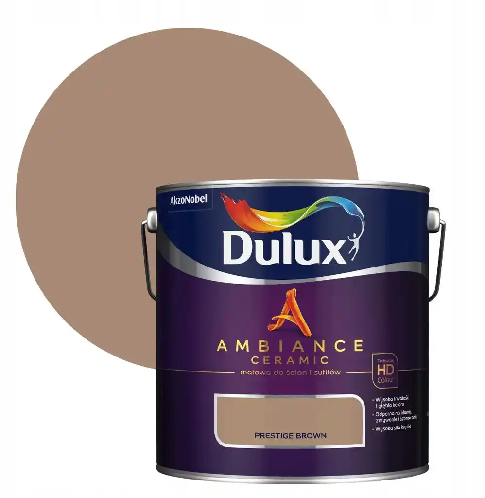 Dulux Farba Ambiance Ceramic Prestige Brown 2,5L