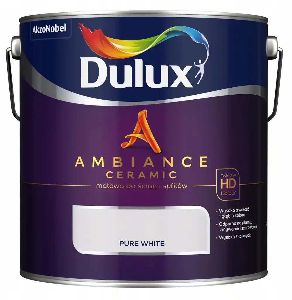 Dulux Farba Ambiance Ceramic Pure White 2,5L