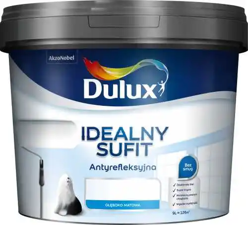 Dulux Idealny Sufit White 9L