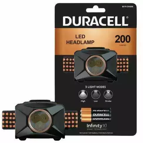 Duracell Latarka czołowa LED 200lm 894761