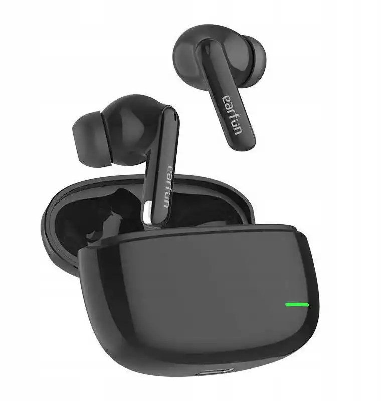 Earfun Air Mini 2 Dokanałowe Bluetooth 5.2 Czarny Słuchawki bezprzewodowe