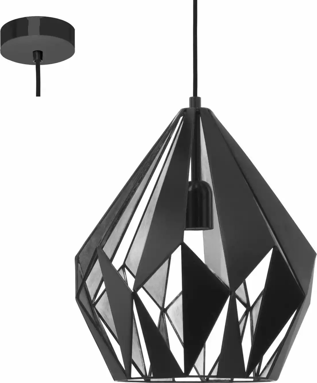 Eglo Lampa wisząca CARLTON 1 49255