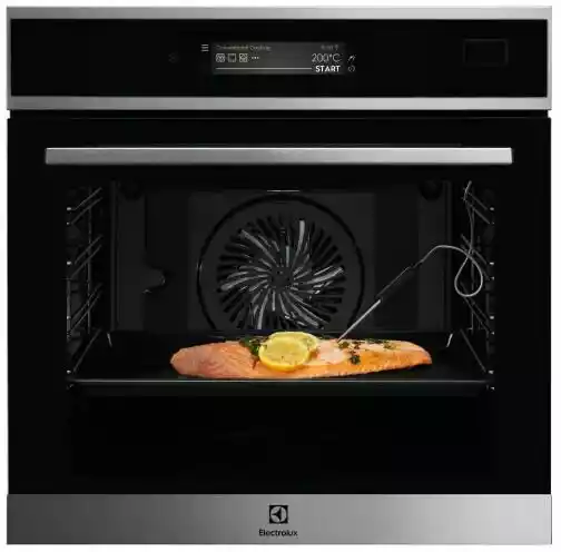 Electrolux EOC9P31WX SteamCrisp Srebrno-czarny piekarnik parowy