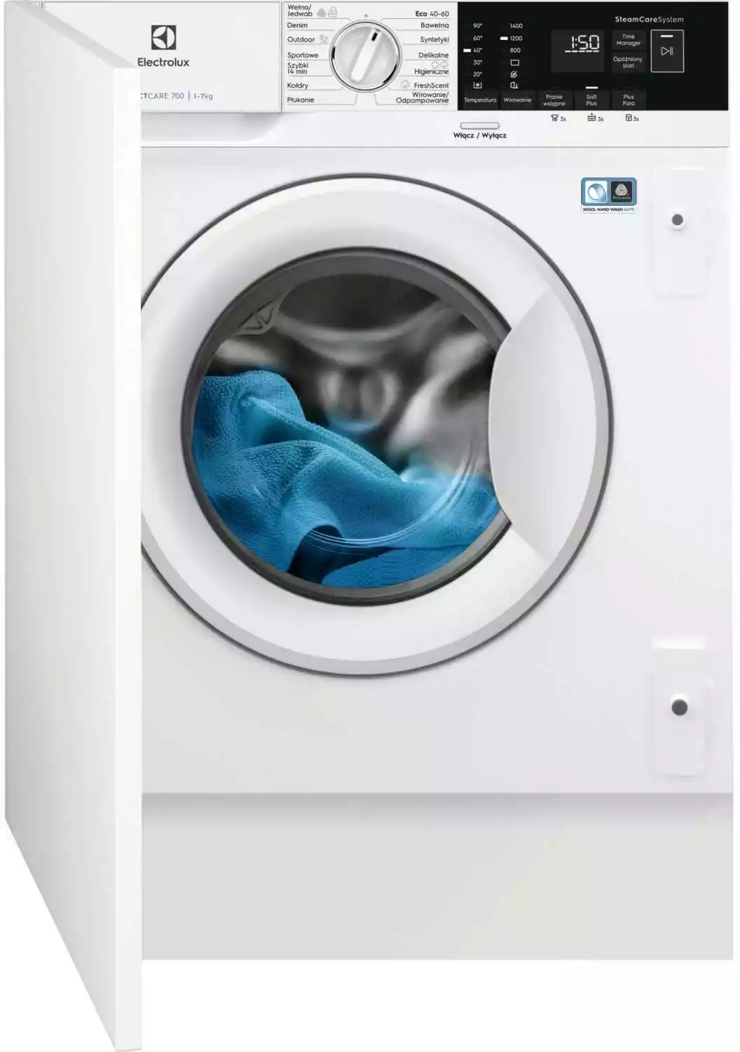 Electrolux EWN7F447WIP Steamcare 7kg pralka