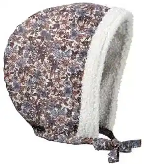 Elodie Details Czapka Winter Bonnet Blue Garden 0-3 m-ce