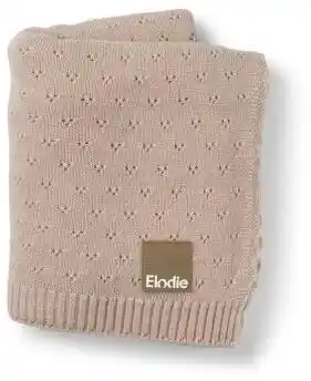 Elodie Details Kocyk Pointelle Blushing Pink