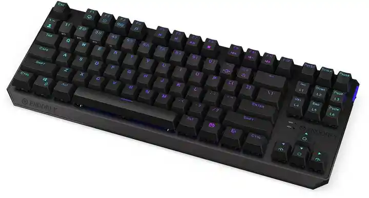 Endorfy Thock TKL Wireless Black Kailh Box Black Czarny Klawiatura mechaniczna