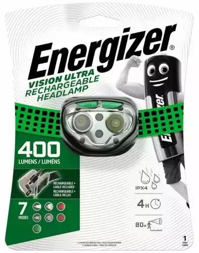 Energizer Latarka czołowa Vision Ultra Zielony