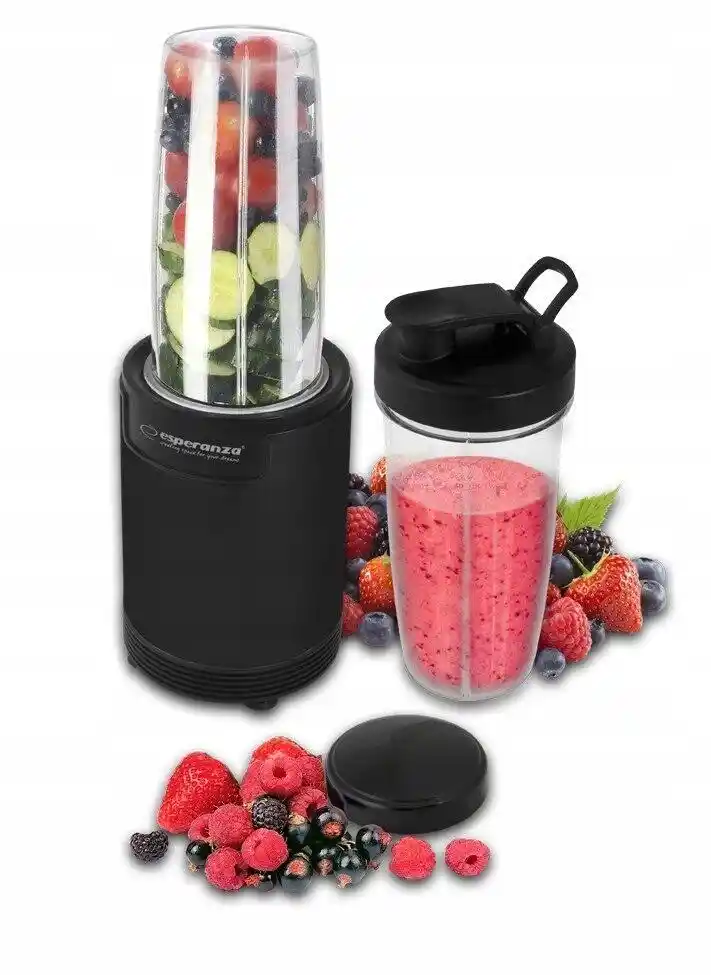 Esperanza Blender kielichowy Nutri Shot EKM029 700W kolor czarny