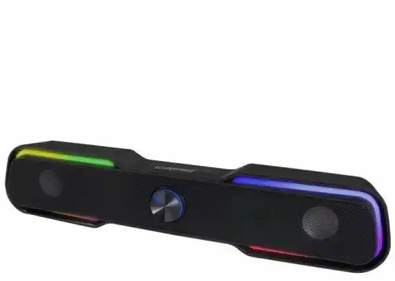 Esperanza Głośnik USB soundbar Led/rainbow Apala