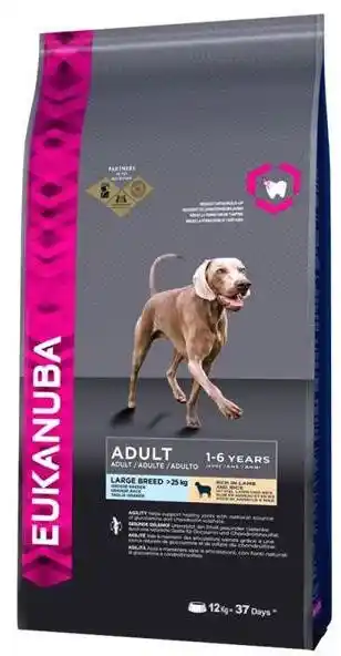 Eukanuba adult large breed lamb&rice 12kg