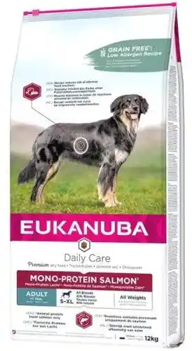 Eukanuba Adult Mono-Protein, łosoś - 12 kg