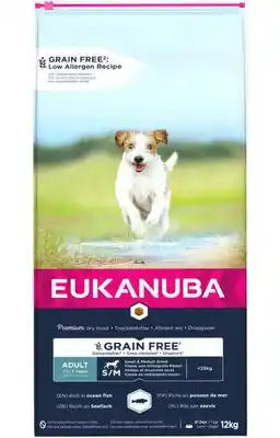 Eukanuba Adult Small&Medium Grain Free 12kg