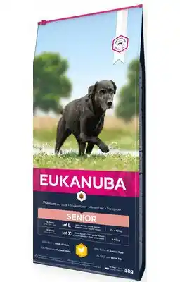 Eukanuba Caring Senior Large Breed, kurczak - 15 kg