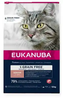 Eukanuba Karma dla kota Grain Free Senior Łosoś 10 kg sucha