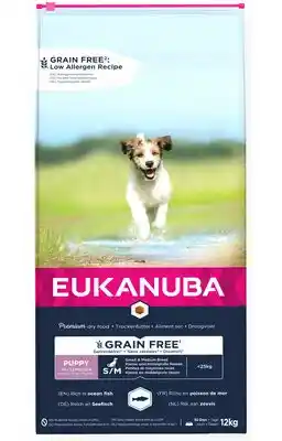 Eukanuba Puppy&Junior Small/Medium Grain Free 12kg