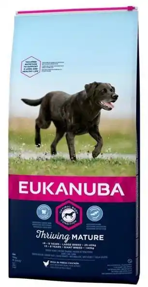 Eukanuba Thriving Mature Large Breed, kurczak - 15 kg