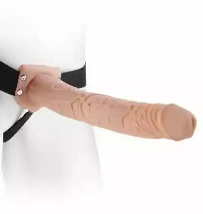 Fetish Fantasy Proteza Penisa Strap-On Długi Pusty 29cm Cielisty