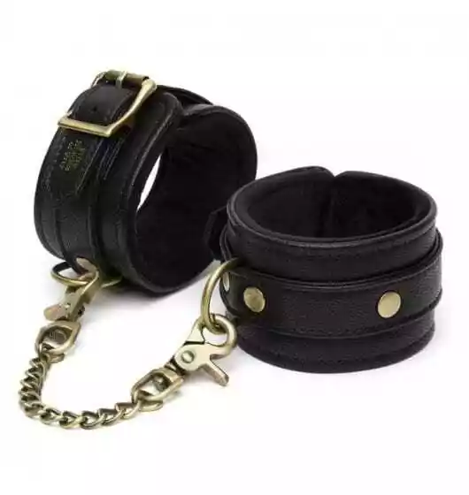 Fifty Shades Of Grey - Bound to You Ankle Cuffs (czarne)