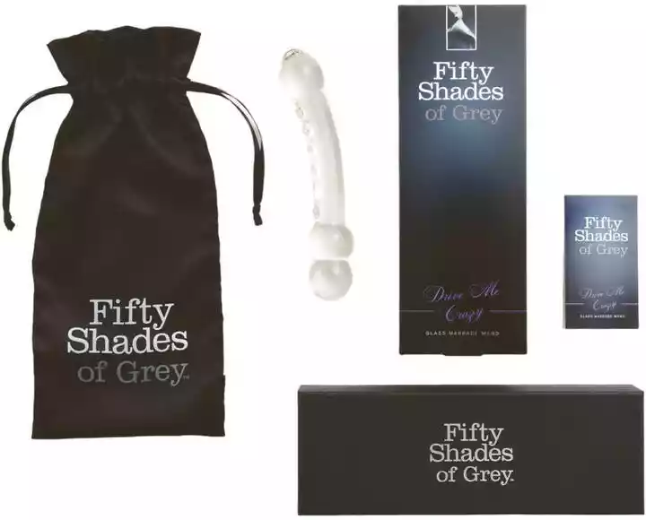 Fifty Shades Of Grey - Doprowadź mnie do szaleństwa szklany dildo