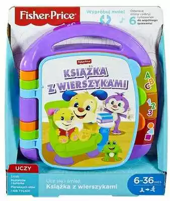 FISHER PRICE Ucz się i śmiej! Książka z wierszykami FRC70