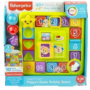 FISHER PRICE Ucz się i śmiej Pierwsza gra 123 HRB72