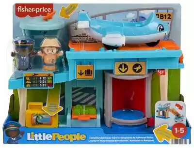 FISHER PRICE Zestaw figurek Little People Port lotniczy HTJ26