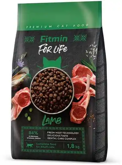 Fitmin cat For Life Adult Lamb 1,8kg karma sucha