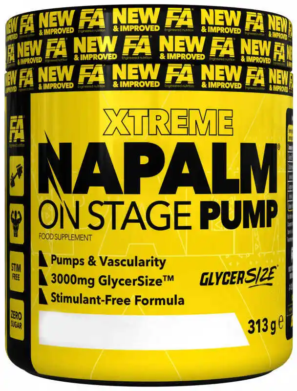 Fitness Authority FA Xtreme Napalm On Stage Pump 313g Lychee