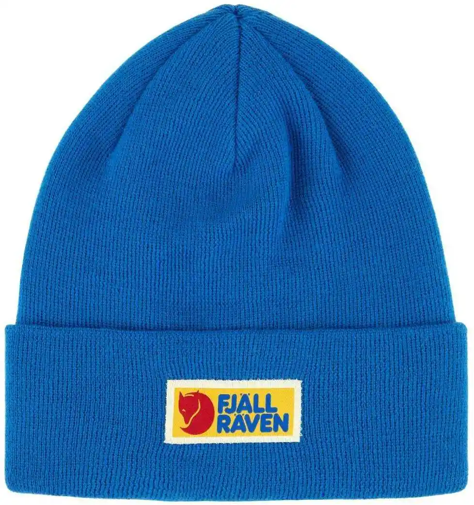 Fjallraven Czapka klasyczna Vardag Classic Beanie alpine blue