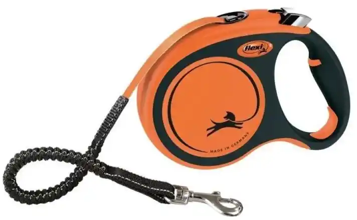 Flexi Xtreme smycz taśmowa pomarańczowa 5 m - L do 65 kg