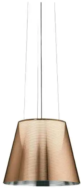 Flos KTribe S3 Lampa Wisząca w kolorze Aluminiowego Brązu F6258046