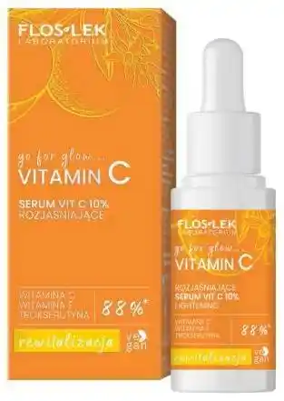 FLOSLEK Go For Glow Vitamin C 10proc. Serum rozjaśniające 30ml