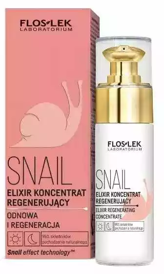 Floslek SNAIL Elixir Koncentrat regenerujący 30ml