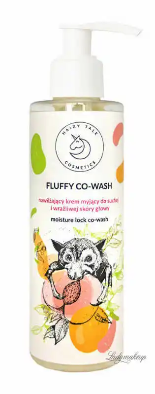 Fluffy Co-Wash nawilżający krem myjący do suchej i wrażliwej skóry głowy 200ml