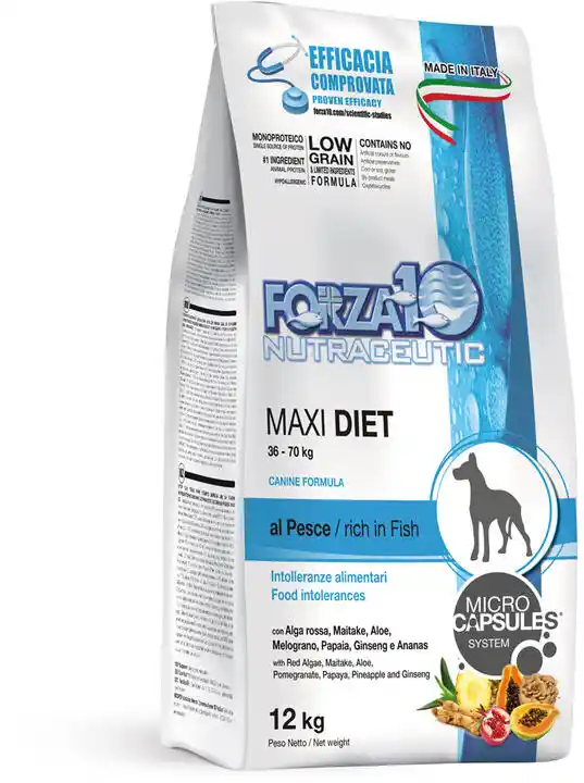 Forza10 Diet Dog Forza 10 Maxi Diet, ryba - 12 kg