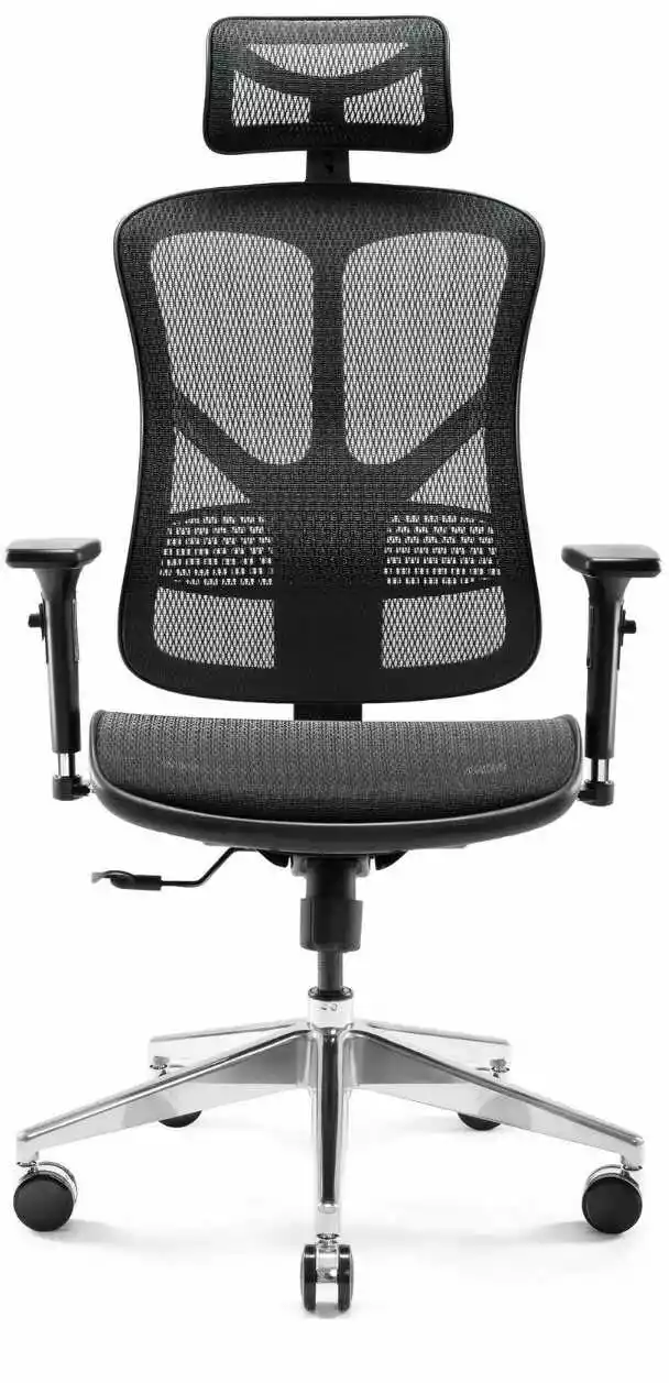 Fotel biurowy Diablo Chairs V-Basic Normal Size Tkanina Czarny